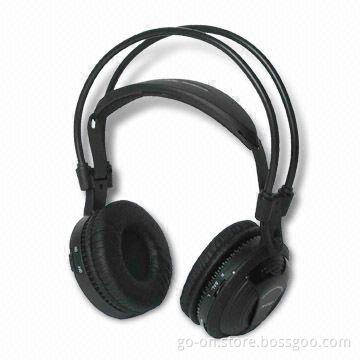 In-Car IR Wireless Stereo Headphone with Built-in 40mm Mylar Speakers
